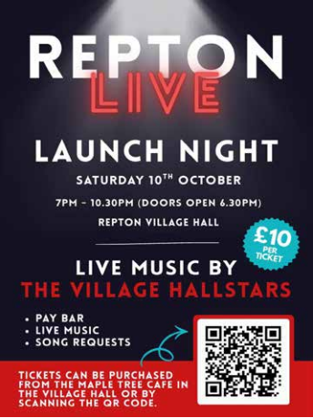 Updated Repton Live poster
