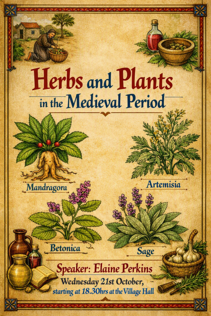 Herbs and plants lecture poster